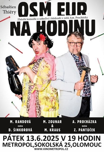 Osm eur na hodinu